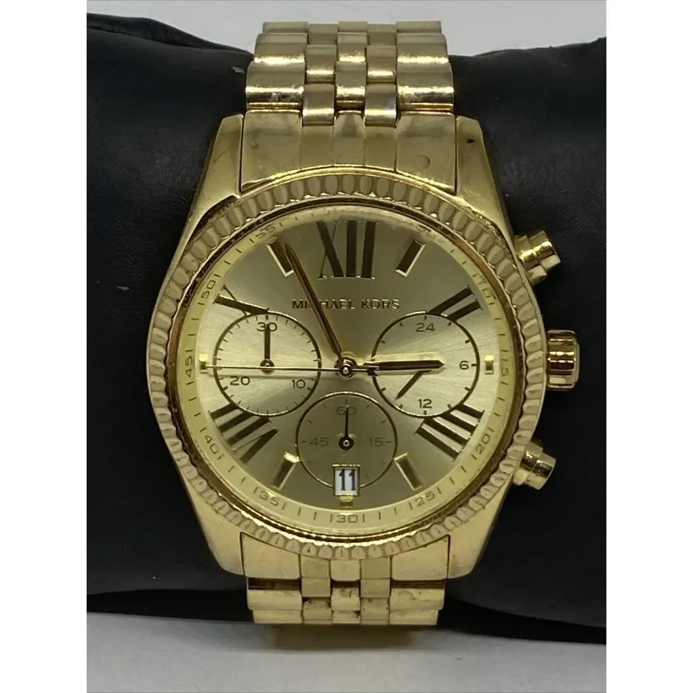 Michael Kors Lexington MK5556 Women's Stainless Steel Analog Dial Watch UC885